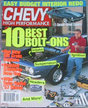 CHEVY HIGH PERFORMANCE 2000 APR - TWIN-TURBO S.B.